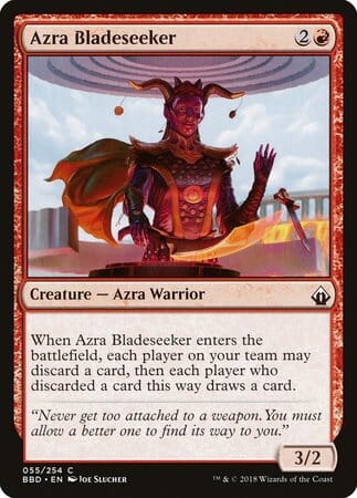 Azra Bladeseeker [Battlebond] MTG Single Magic: The Gathering  | Multizone: Comics And Games