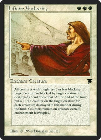 Infinite Authority [Legends] MTG Single Magic: The Gathering  | Multizone: Comics And Games