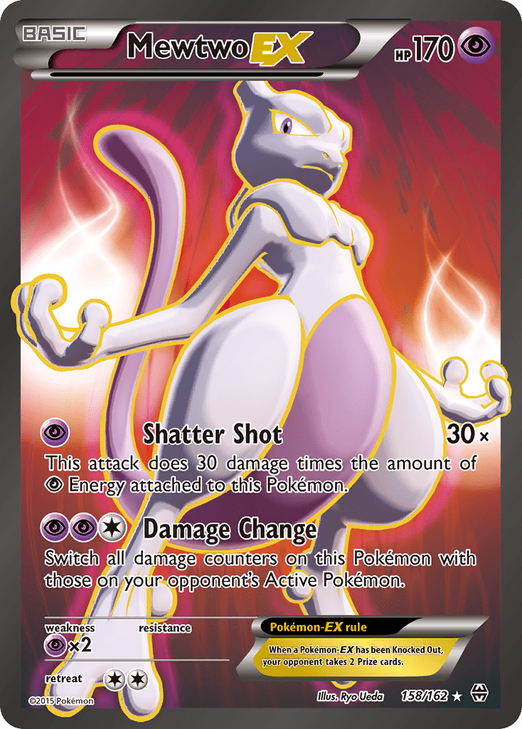 Mewtwo EX (158/162) [XY: BREAKthrough] Pokemon Single Pokémon  | Multizone: Comics And Games