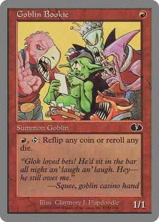 Goblin Bookie [Unglued] MTG Single Magic: The Gathering  | Multizone: Comics And Games
