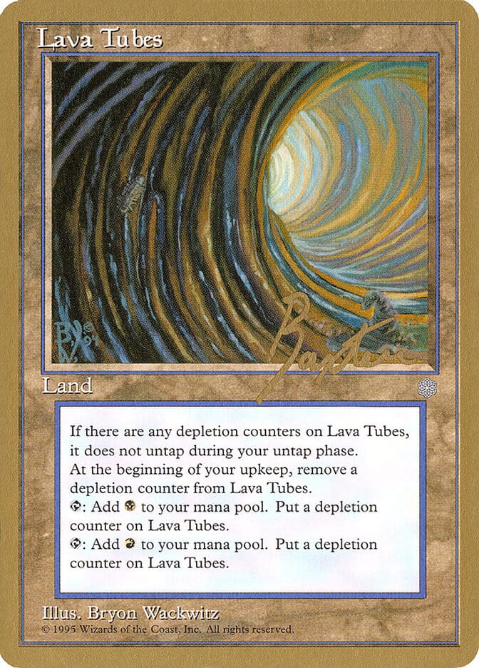 Lava Tubes (George Baxter) [Pro Tour Collector Set] MTG Single Magic: The Gathering  | Multizone: Comics And Games