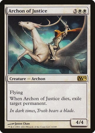 Archon of Justice [Magic 2012] MTG Single Magic: The Gathering  | Multizone: Comics And Games