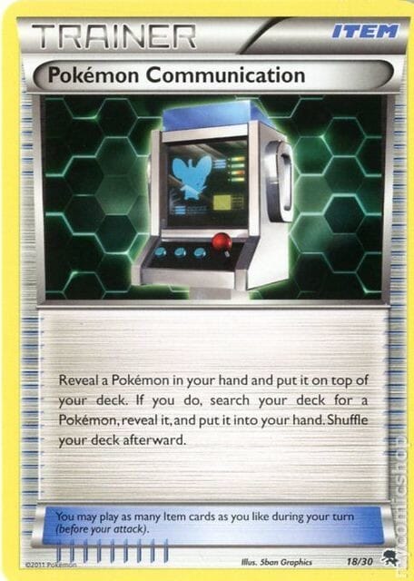 Pokemon Communication (18/30) [Black & White: Trainer Kit - Zoroark] Pokemon Single Pokémon  | Multizone: Comics And Games
