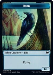 Bird (005) // Soldier Double-sided Token [Kaldheim Commander Tokens] MTG Single Magic: The Gathering  | Multizone: Comics And Games