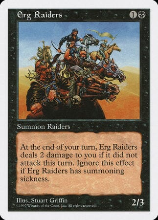 Erg Raiders [Fifth Edition] MTG Single Magic: The Gathering  | Multizone: Comics And Games