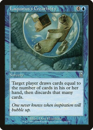Laquatus's Creativity [Odyssey] MTG Single Magic: The Gathering  | Multizone: Comics And Games