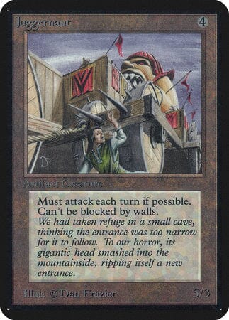 Juggernaut [Limited Edition Alpha] MTG Single Magic: The Gathering  | Multizone: Comics And Games