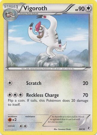 Vigoroth (28/30) [XY: Trainer Kit 1 - Bisharp] Pokemon Single Pokémon  | Multizone: Comics And Games