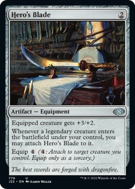 Hero's Blade [Jumpstart 2022] MTG Single Magic: The Gathering  | Multizone: Comics And Games