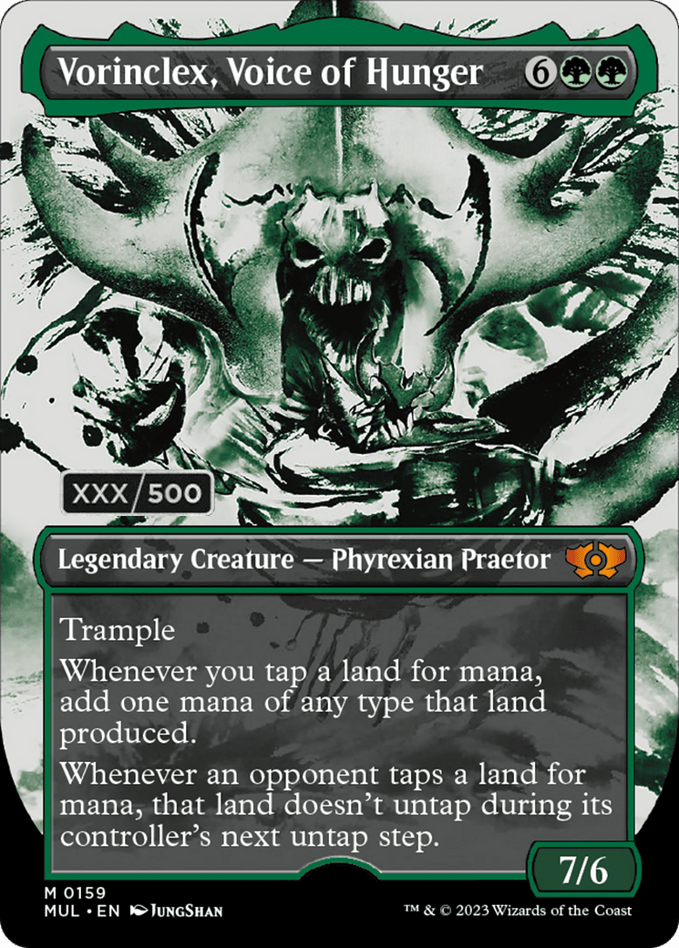 Vorinclex, Voice of Hunger (Serialized) [Multiverse Legends] MTG Single Magic: The Gathering  | Multizone: Comics And Games