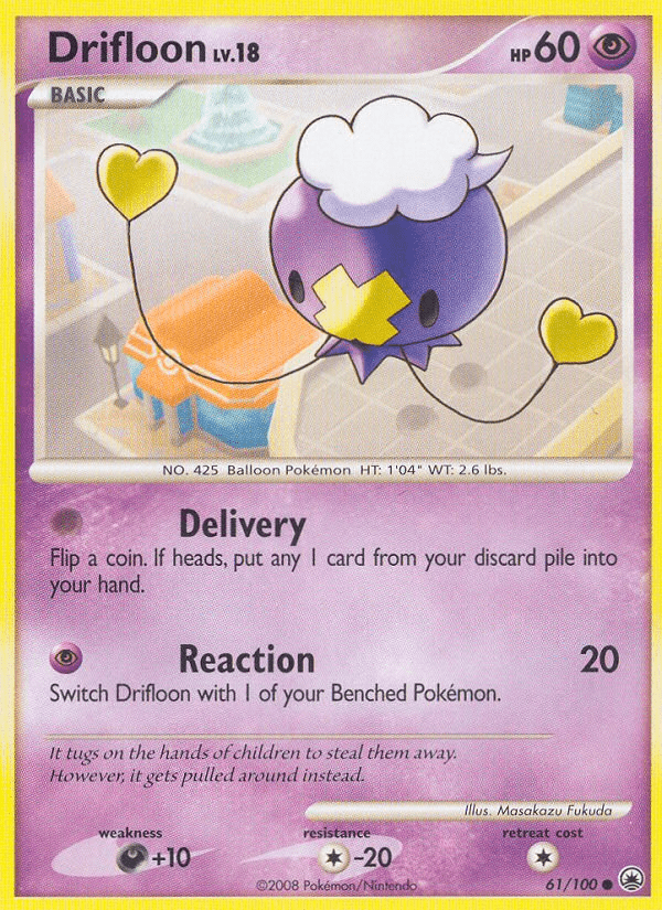 Drifloon (61/100) [Diamond & Pearl: Majestic Dawn] Pokemon Single Pokémon  | Multizone: Comics And Games