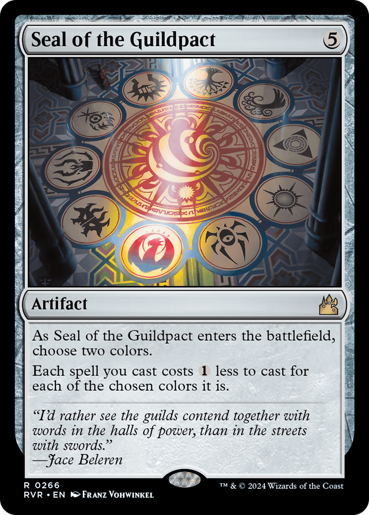 Seal of the Guildpact [Ravnica Remastered] MTG Single Magic: The Gathering  | Multizone: Comics And Games