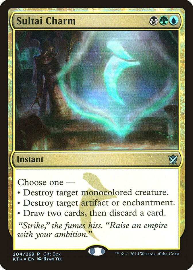 Sultai Charm (Gift Box) [Khans of Tarkir Promos] MTG Single Magic: The Gathering  | Multizone: Comics And Games