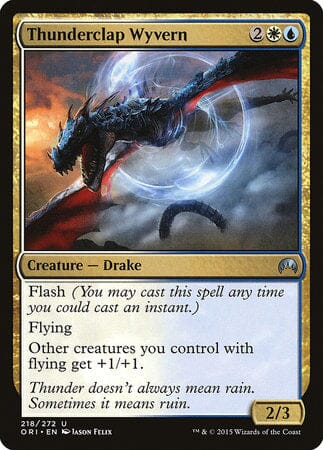 Thunderclap Wyvern [Magic Origins] MTG Single Magic: The Gathering  | Multizone: Comics And Games