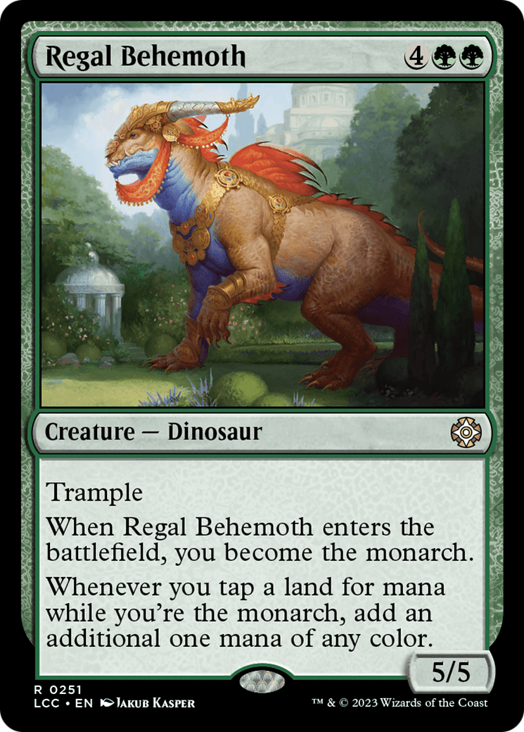 Regal Behemoth [The Lost Caverns of Ixalan Commander] MTG Single Magic: The Gathering  | Multizone: Comics And Games