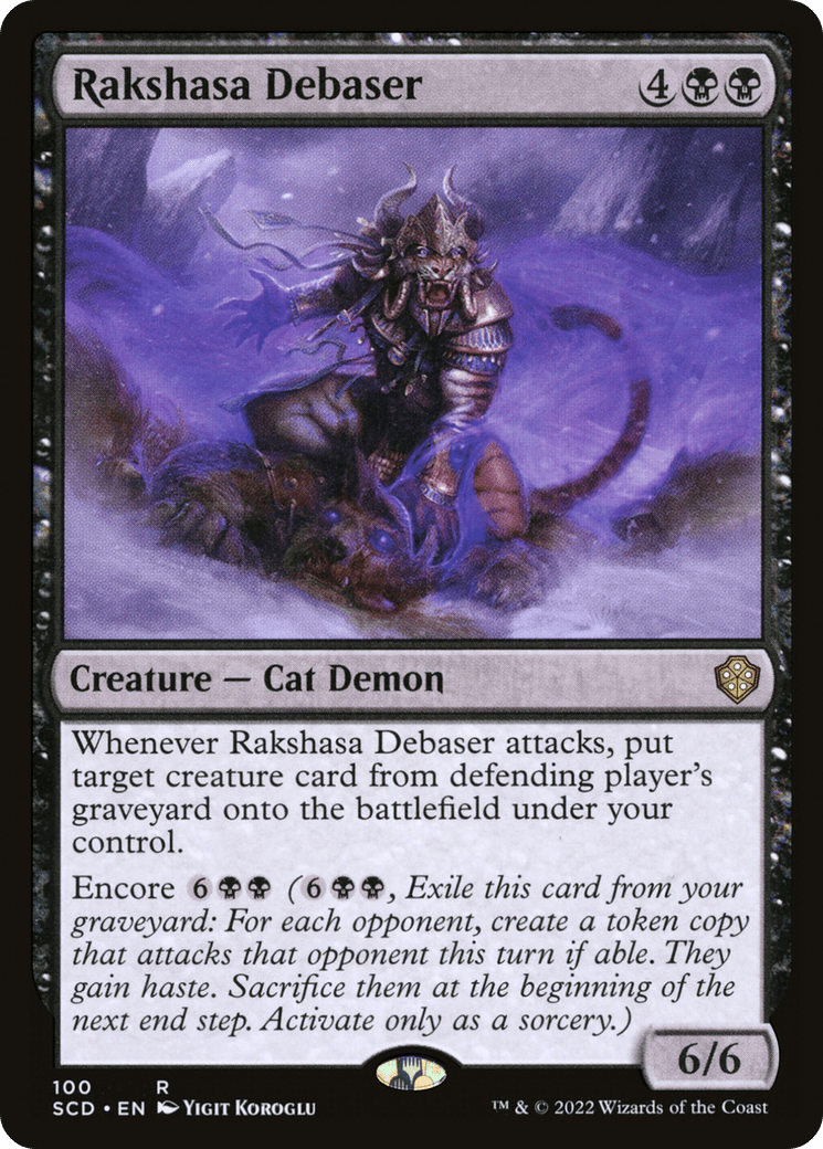 Rakshasa Debaser [Starter Commander Decks] MTG Single Magic: The Gathering  | Multizone: Comics And Games
