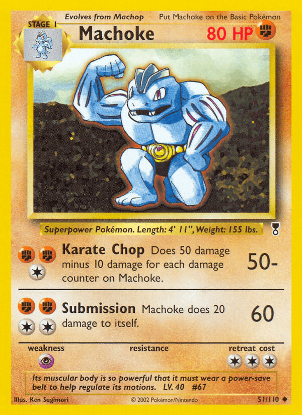 Machoke (51/110) [Legendary Collection] Pokemon Single Pokémon  | Multizone: Comics And Games