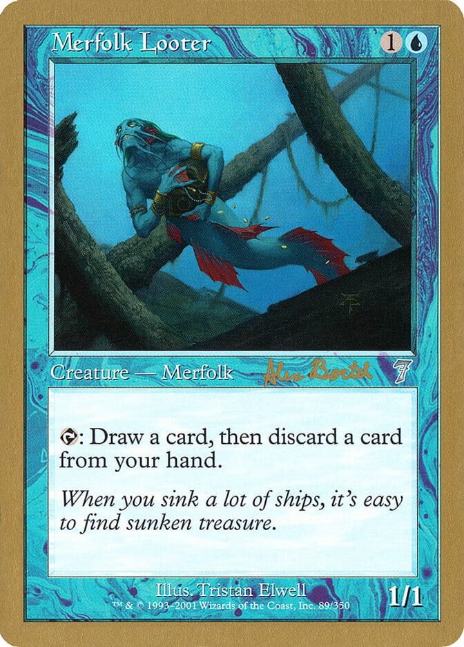 Merfolk Looter (Alex Borteh) [World Championship Decks 2001] MTG Single Magic: The Gathering  | Multizone: Comics And Games