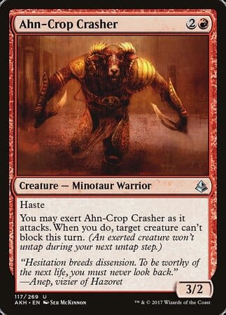 Ahn-Crop Crasher [Amonkhet] MTG Single Magic: The Gathering  | Multizone: Comics And Games