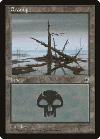 Swamp (Crossed Trees) [Portal] MTG Single Magic: The Gathering  | Multizone: Comics And Games