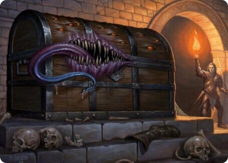 Mimic Art Card [Dungeons & Dragons: Adventures in the Forgotten Realms Art Series] MTG Single Magic: The Gathering  | Multizone: Comics And Games