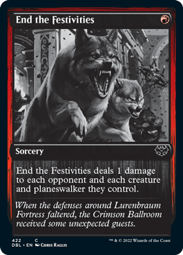 End the Festivities [Innistrad: Double Feature] MTG Single Magic: The Gathering  | Multizone: Comics And Games