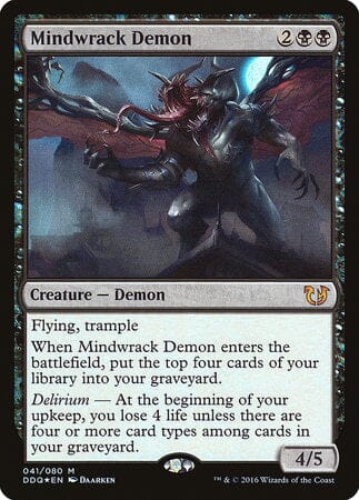 Mindwrack Demon [Duel Decks: Blessed vs. Cursed] MTG Single Magic: The Gathering  | Multizone: Comics And Games