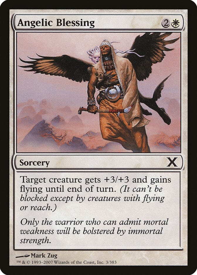 Angelic Blessing [Tenth Edition] MTG Single Magic: The Gathering  | Multizone: Comics And Games