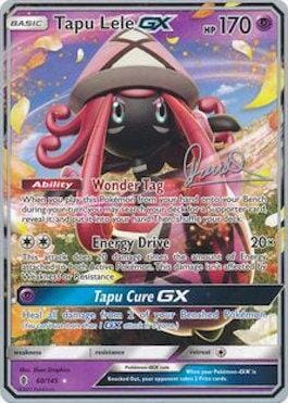 Tapu Lele GX (60/145) (Infinite Force - Diego Cassiraga) [World Championships 2017] Pokemon Single Pokémon  | Multizone: Comics And Games