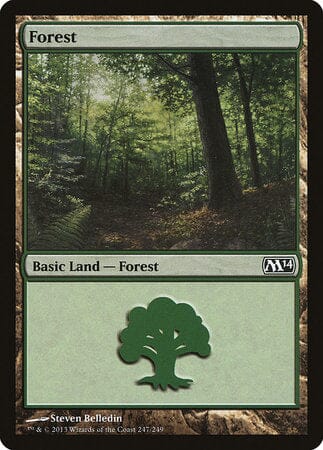 Forest (247) [Magic 2014] MTG Single Magic: The Gathering  | Multizone: Comics And Games