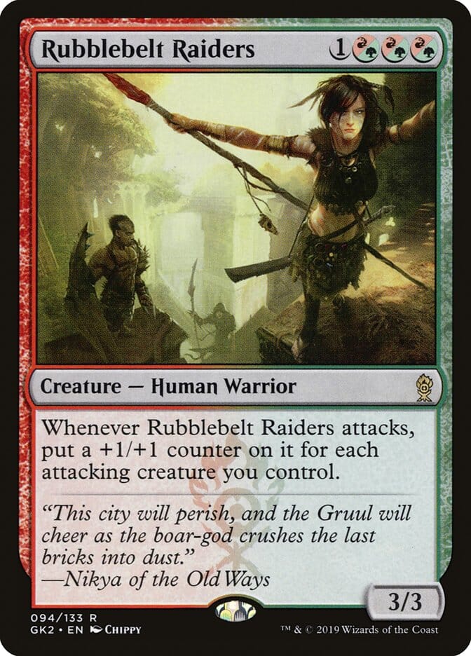 Rubblebelt Raiders [Ravnica Allegiance Guild Kit] MTG Single Magic: The Gathering  | Multizone: Comics And Games