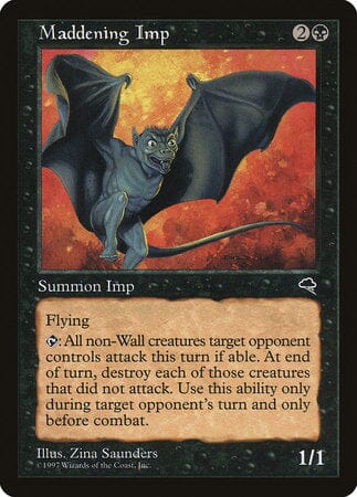 Maddening Imp [Tempest] MTG Single Magic: The Gathering  | Multizone: Comics And Games