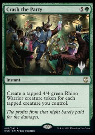 Crash the Party (Promo Pack) [Streets of New Capenna Commander Promos] MTG Single Magic: The Gathering  | Multizone: Comics And Games