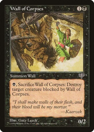 Wall of Corpses [Mirage] MTG Single Magic: The Gathering  | Multizone: Comics And Games