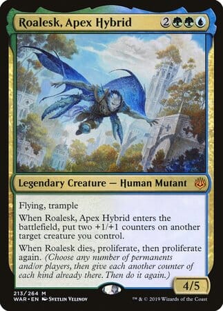 Roalesk, Apex Hybrid [War of the Spark] MTG Single Magic: The Gathering  | Multizone: Comics And Games