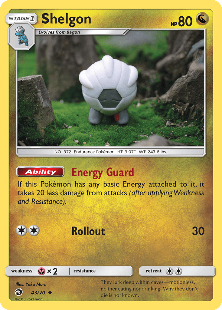 Shelgon (43/70) [Sun & Moon: Dragon Majesty] Pokemon Single Pokémon  | Multizone: Comics And Games
