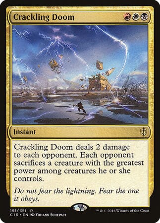 Crackling Doom [Commander 2016] MTG Single Magic: The Gathering  | Multizone: Comics And Games