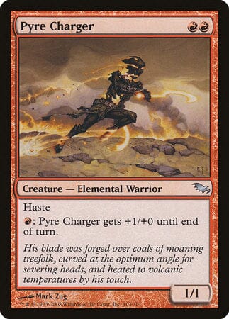 Pyre Charger [Shadowmoor] MTG Single Magic: The Gathering  | Multizone: Comics And Games