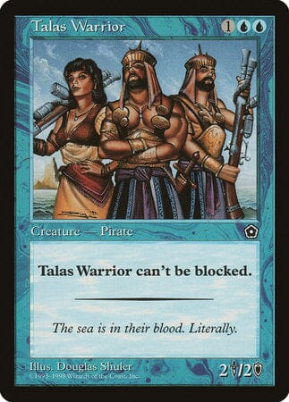 Talas Warrior [Portal Second Age] MTG Single Magic: The Gathering  | Multizone: Comics And Games