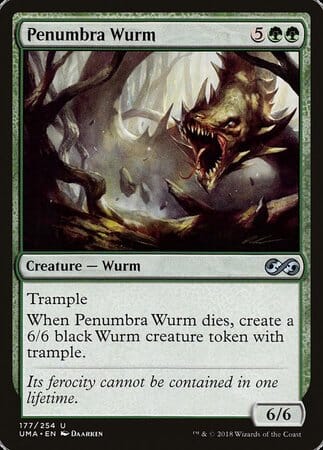 Penumbra Wurm [Ultimate Masters] MTG Single Magic: The Gathering  | Multizone: Comics And Games