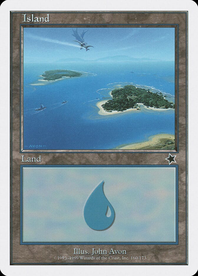 Island (160) [Starter 1999] MTG Single Magic: The Gathering  | Multizone: Comics And Games