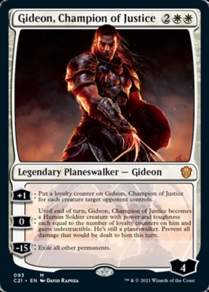 Gideon, Champion of Justice [Commander 2021] MTG Single Magic: The Gathering  | Multizone: Comics And Games