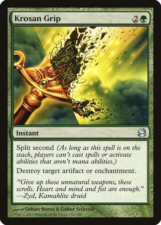 Krosan Grip [Modern Masters] MTG Single Magic: The Gathering  | Multizone: Comics And Games