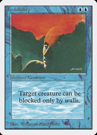 Invisibility [Unlimited Edition] MTG Single Magic: The Gathering  | Multizone: Comics And Games
