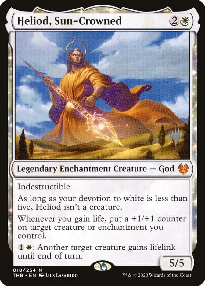 Heliod, Sun-Crowned (Promo Pack) [Theros Beyond Death Promos] MTG Single Magic: The Gathering  | Multizone: Comics And Games