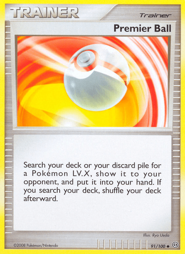 Premier Ball (91/100) [Diamond & Pearl: Stormfront] Pokemon Single Pokémon  | Multizone: Comics And Games