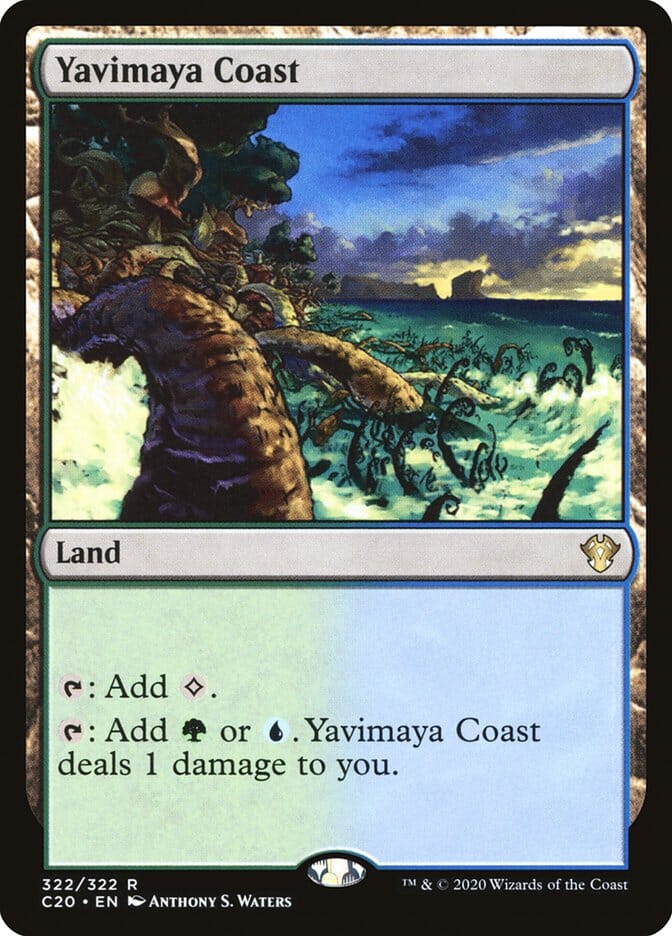 Yavimaya Coast [Commander 2020] MTG Single Magic: The Gathering  | Multizone: Comics And Games