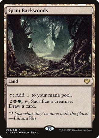 Grim Backwoods [Commander 2015] MTG Single Magic: The Gathering  | Multizone: Comics And Games