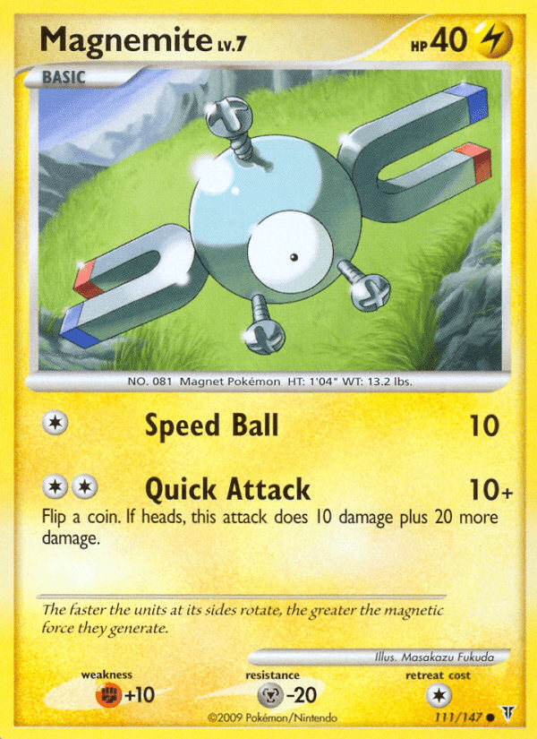 Magnemite (111/147) [Platinum: Supreme Victors] Pokemon Single Pokémon  | Multizone: Comics And Games