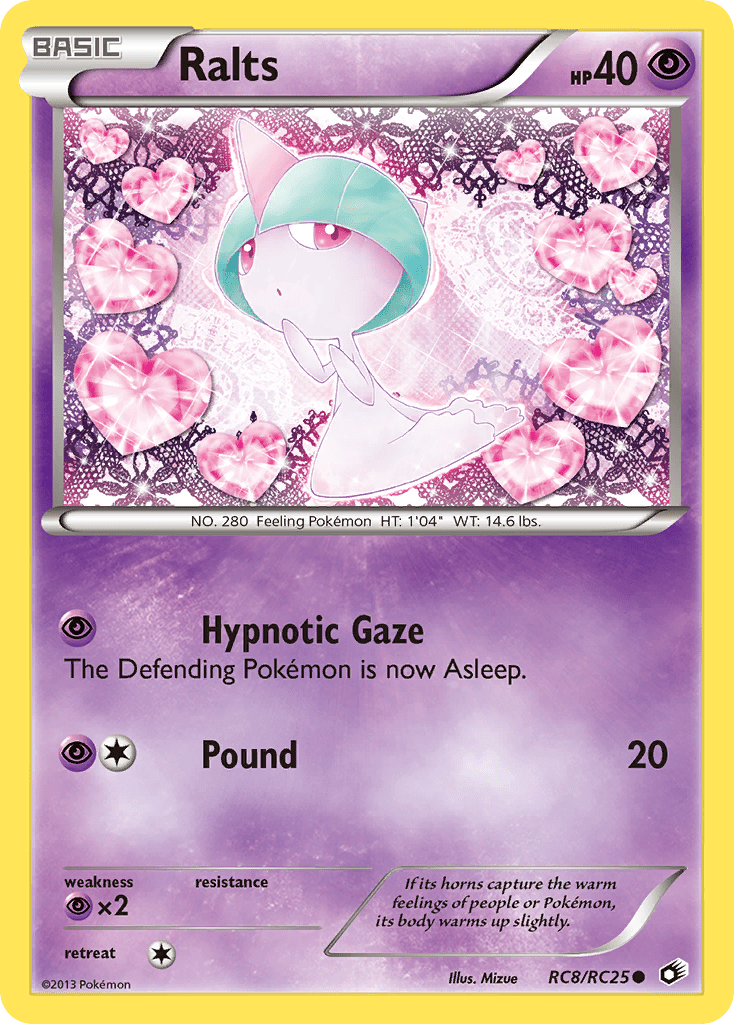 Ralts (RC8/RC25) [Black & White: Legendary Treasures] Pokemon Single Pokémon  | Multizone: Comics And Games